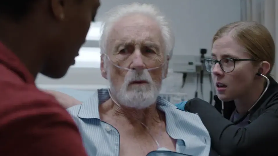 Elderly male patient presenting with confusion and fever.